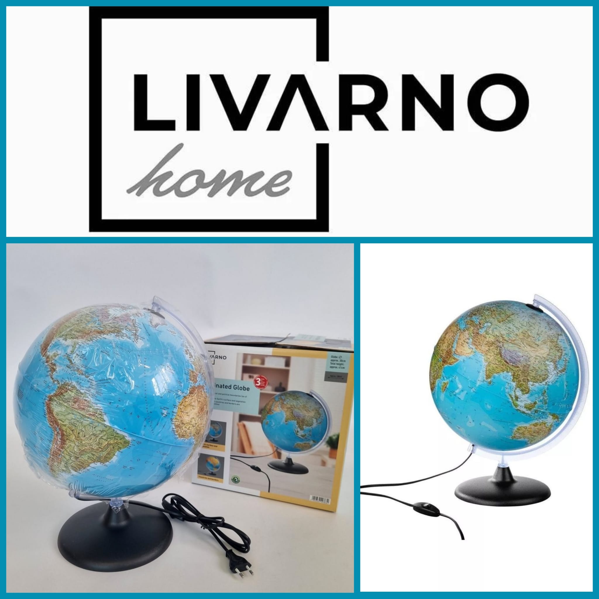 Original Livarno globe lamp