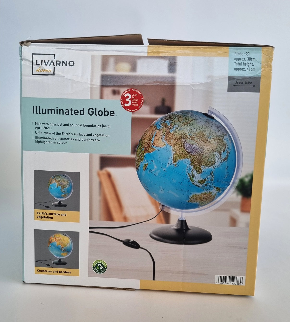 Original Livarno globe lamp