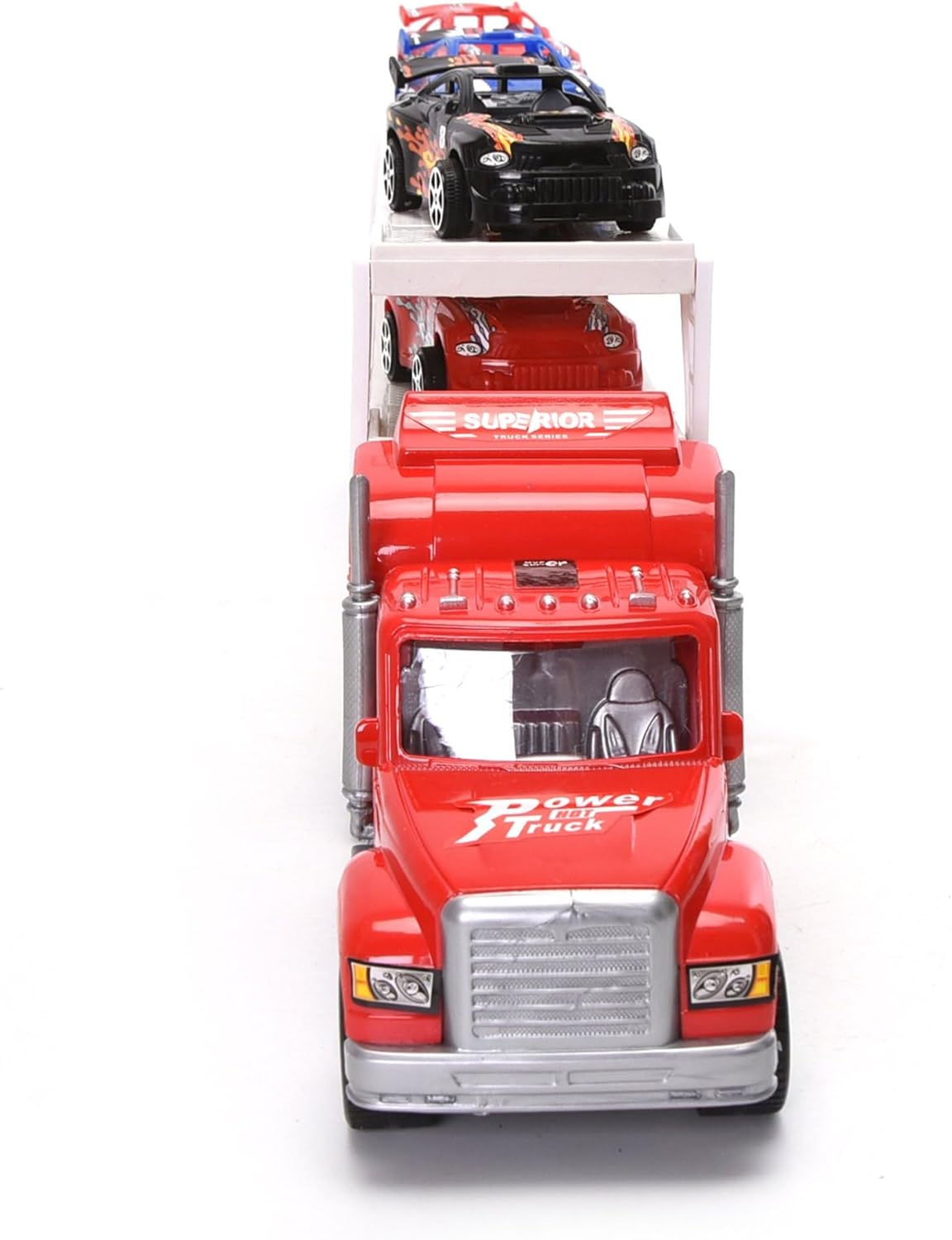 Truck with 9PCS Racing Cars Little